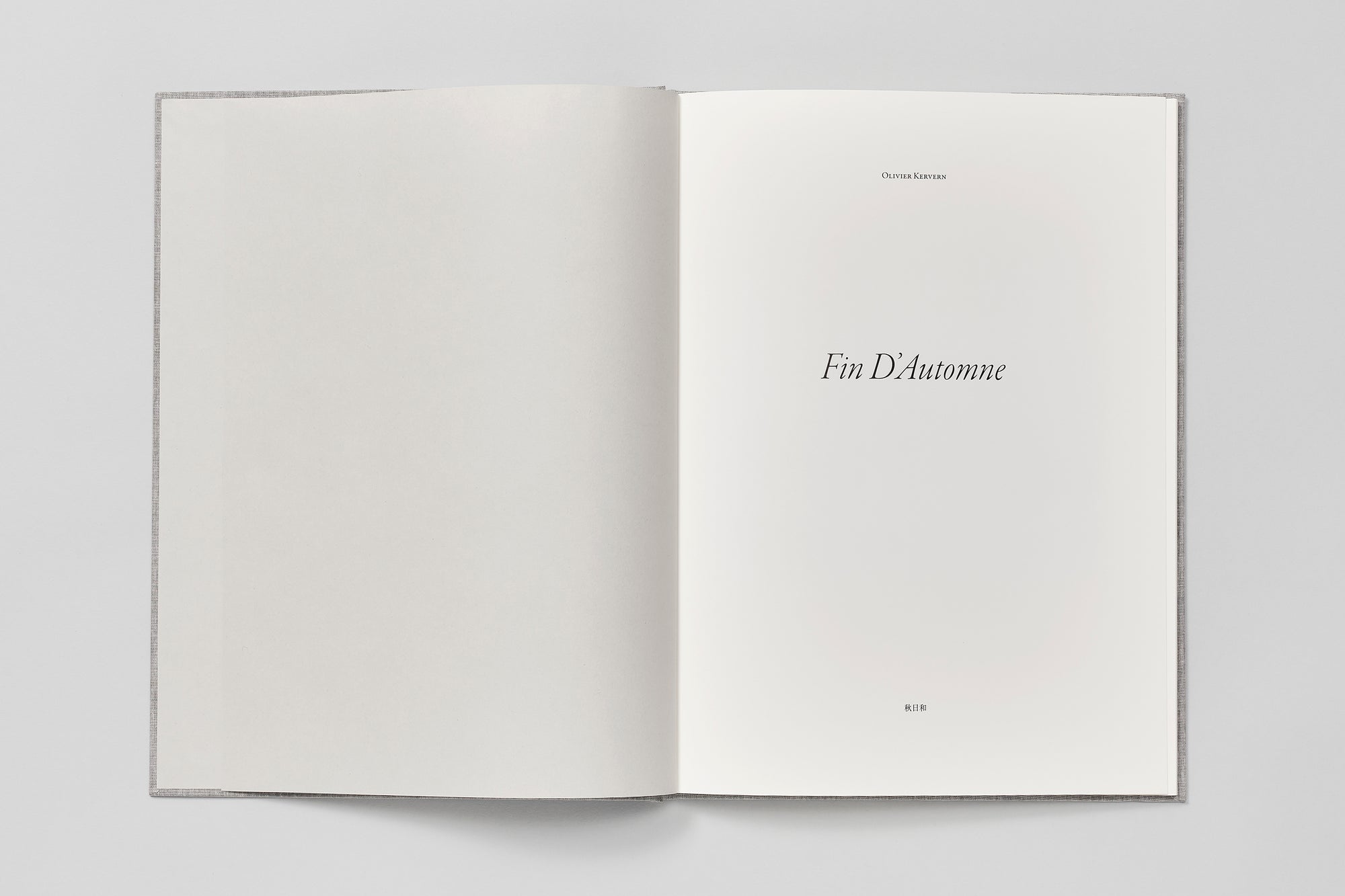 FIN D’AUTOMNE – Olivier Kervern